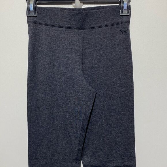 PINK Victoria's Secret Women's Gray Heather High Rise Ankle Leggings Size XS NWT - Picture 1 of 8
